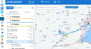 new product zenduwork, dispatching, optimization