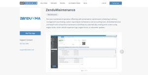 zenduma, zendumaintenance, keeptruckin, marketplace, app, marketplaces