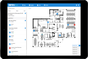 trax indoor, zenduit, indoor, asset tracking, telematics, software