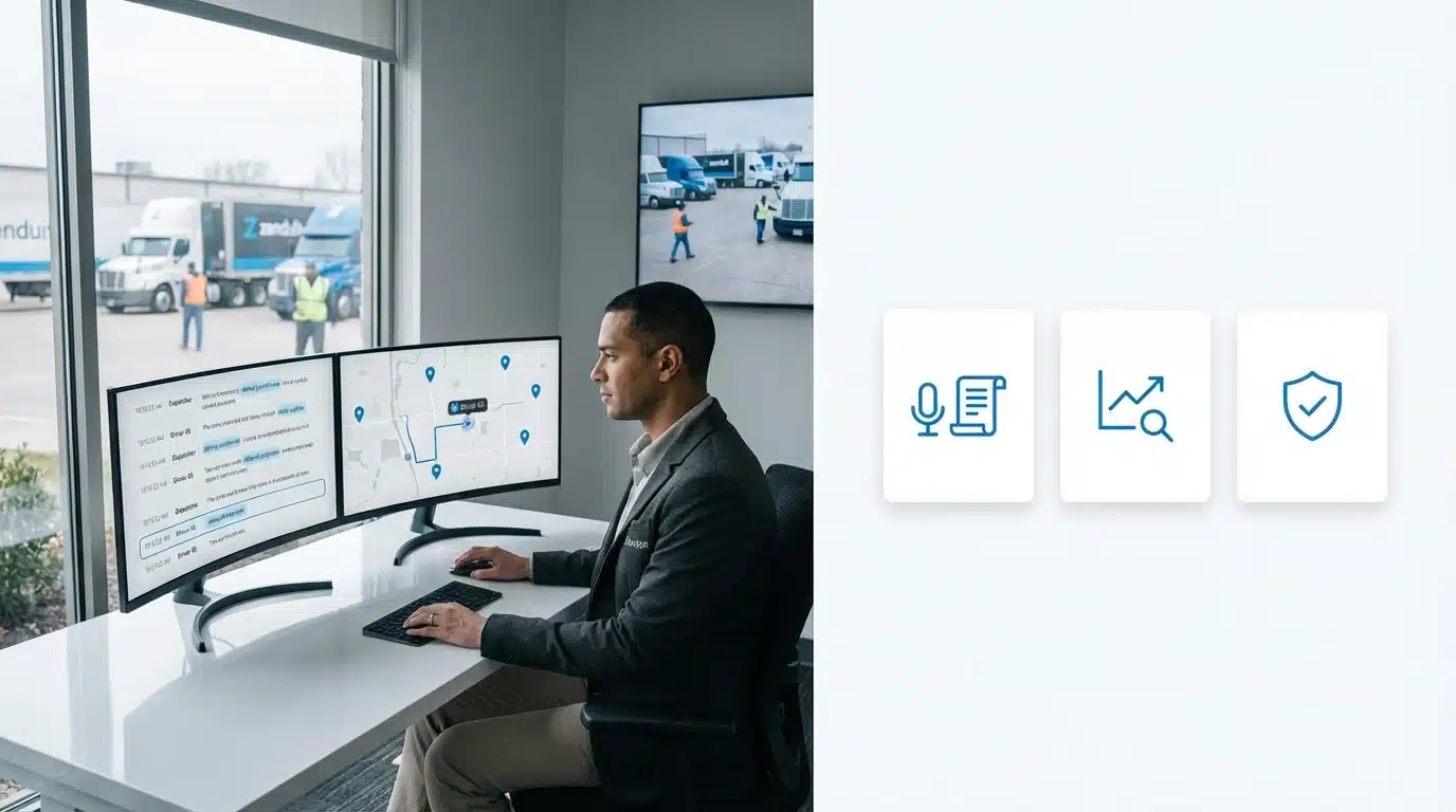 Clearer Driver Accountability: Truck Driver Behavior Monitoring Through Call Transcription