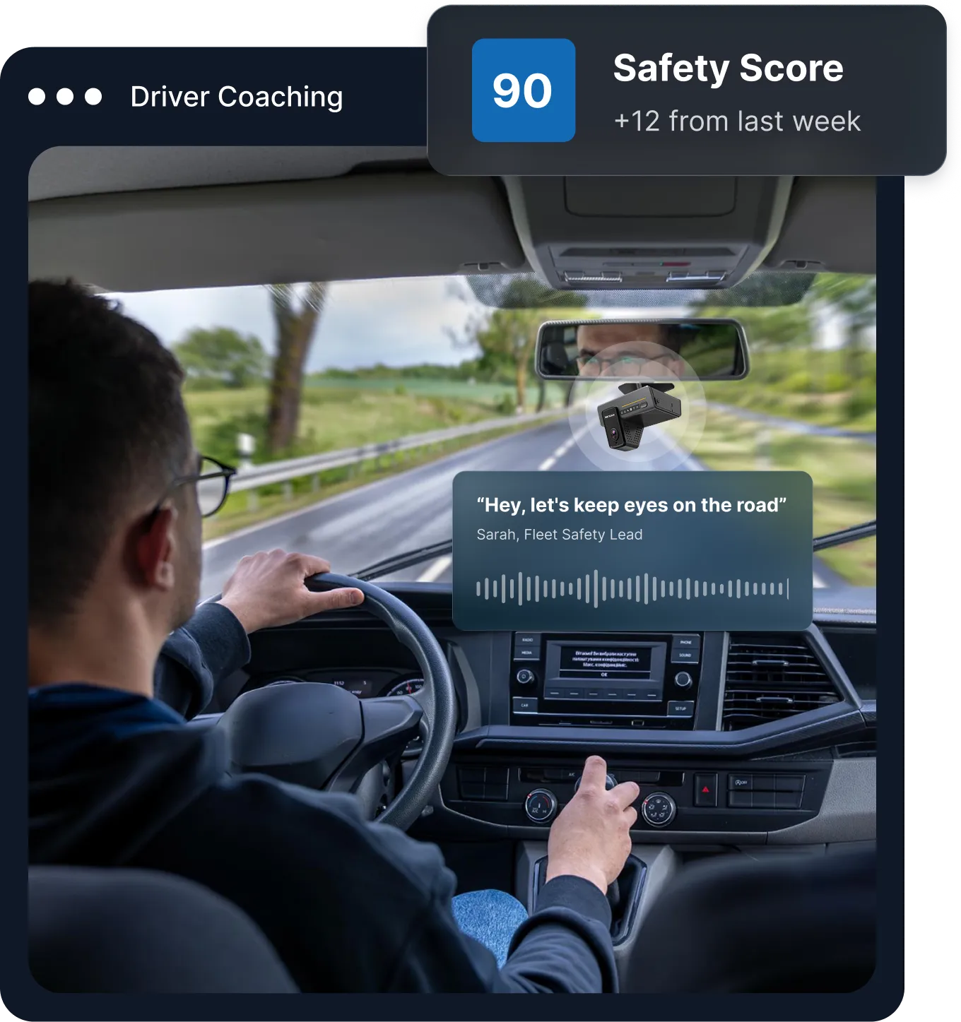 Driver coaching interface
